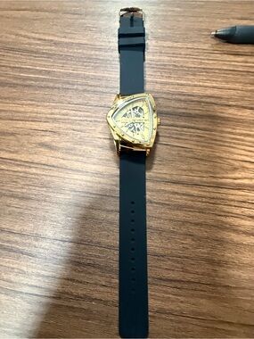 Gold Skeleton Dial Men’s Automatic Watch